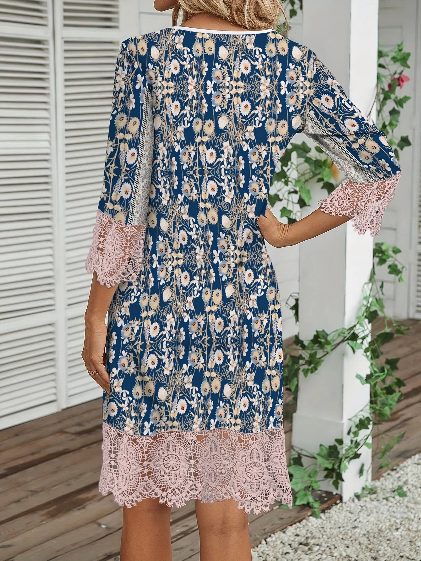 Fashion Elegant Women Dress Loose Casual Dress Women Printed Dress New Temperament