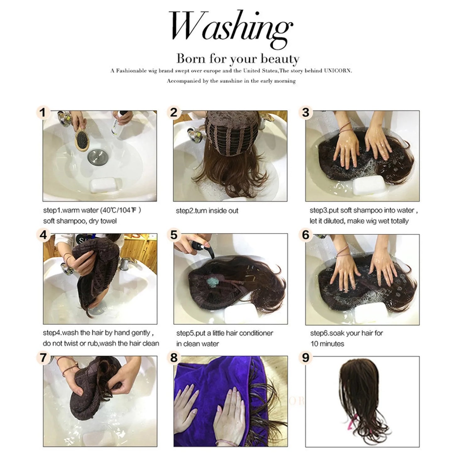 Wig Women'S  Curly Shaggy Face Fixing False  head cover fashion