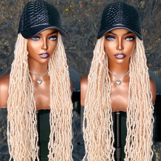 WIGERA Synthetic Honey Blond Extra Long Soft Nu Faux Locs Lady