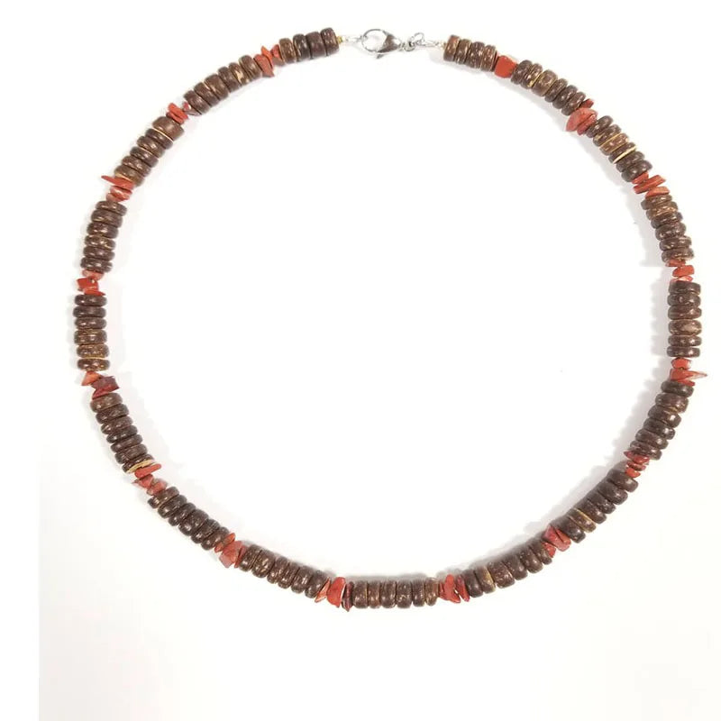 Mens Tribal Mens Summer Turquoise Necklace Mens Boho Necklace